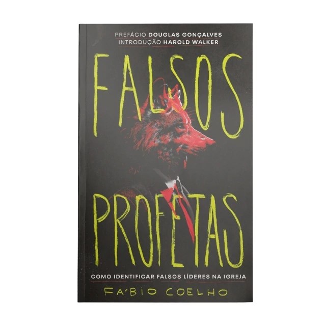 Capa do livro Falsos Profetas, de Fábio Coelho