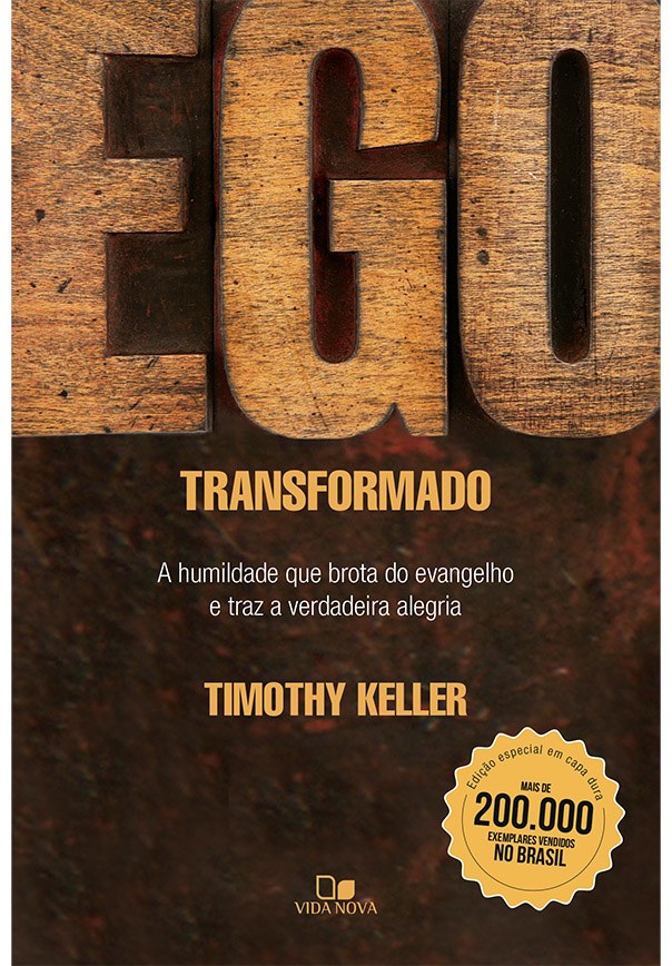 Capa do livro Ego Transformado, de Timothy Keller