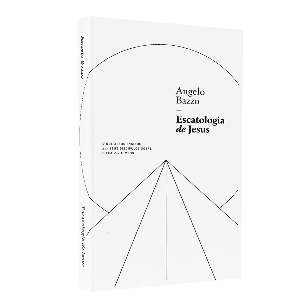 Capa do livro Escatologia de Jesus, de Angelo Bazzo